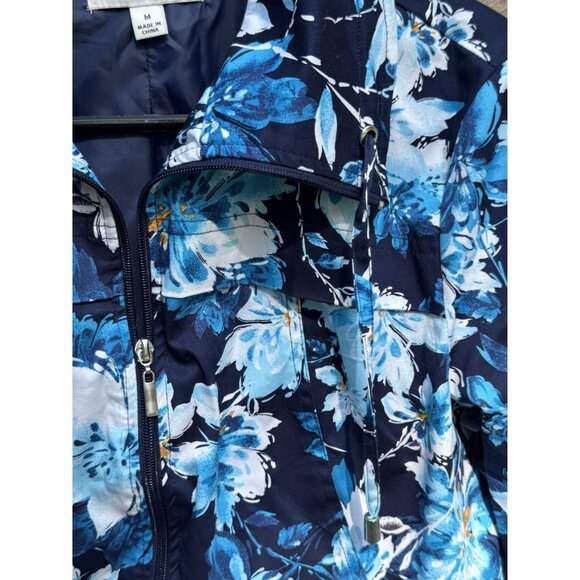 Studio Works Womens Floral Full Zip Jacket M - Picture 5 of 7